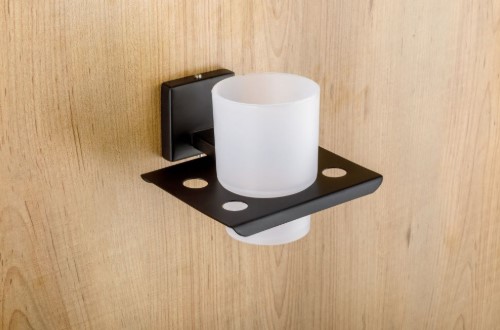 Falcon FB-705 Tumbler Holder Bathroom Accessory for Home, Hotel and Apartment Washrooms, Elegant and Practical Holder for Daily Bathroom Use, Counter Organization, Decor and Value